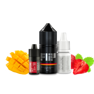 Набір для самозамішування Flip salt Strawberry Mango (Полуниця Манго, 50 мг, 30 мл)