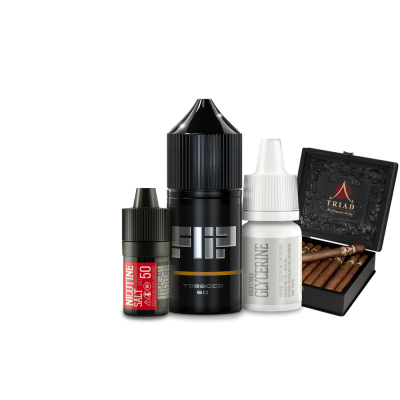 Набір для самозамішування Flip salt Tobacco (Тютюн, 50 мг, 30 мл)