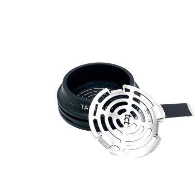 Стабілізатор жару Tactical HMD 9E418 OP Black з кришкою (Чорний, Антипригарне покриття)