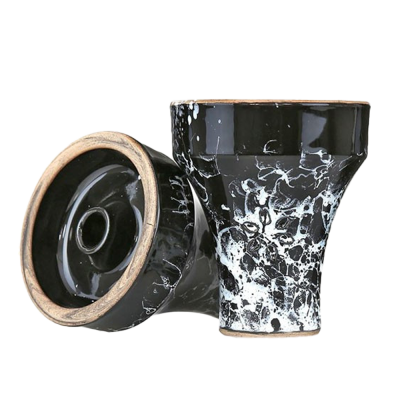 Глиняная чаша Solaris Styx (Чёрная глазурь)