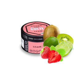 Тютюн CULTt Strong DS24 S.K.&Lim (Полуниця Ківі Лайм Лід, 100 г)