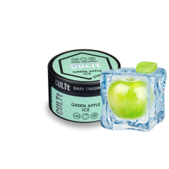 Табак CULTt Strong DS100 Green Apple Ice (зелёное яблоко, лёд, 100 г)
