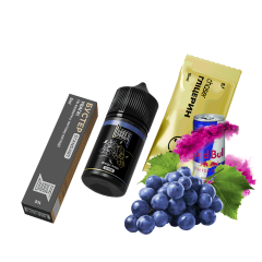 Набір для самозамішування Chaser Black Energy Grape Ultra (Виноградний Енергетик, 50 мг, 30 мл)