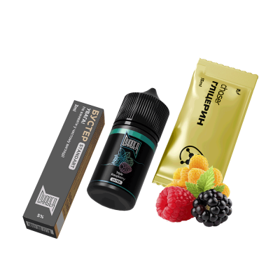 Набір для самозамішування Chaser Black Triple Raspberry Ultra (Трипл Распберрі, 50 мг, 30 мл)