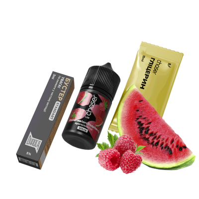 Набор для самозамеса Chaser Lux Watermelon Raspberry Ultra (Арбуз Малина, 50 мг, 30 мл)