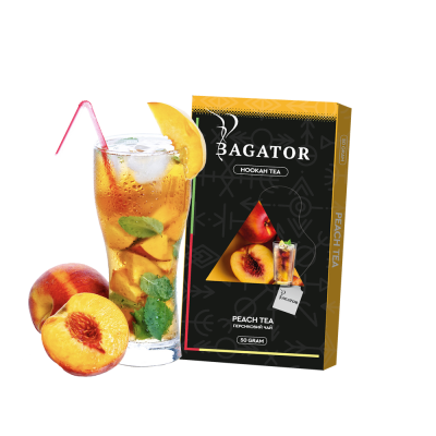 Кальянная чайная смесь Bagator Hookah Tea Peach Tea (Персиковый чай, 50 г)