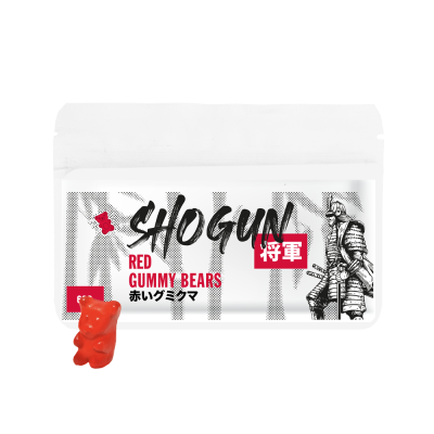 Тютюн Shogun Red Gummy Bears (Червоні мармеладні ведмедики, 60 г)