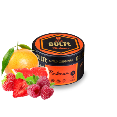 Тютюн CULTt G22 Pinkman (Полуниця Грейпфрут Маліна, 100 г)