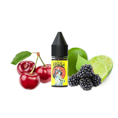 Рідина Eight by Katana Cherry Blue Raspberry Lime (Вишня Ожина Лайм, 50 мг, 10 мл)