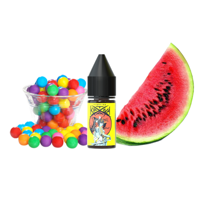 Рідина Eight by Katana Watermelon Bubble Gum (Кавун Жуйка, 50 мг, 10 мл)