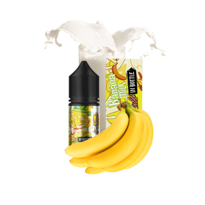 Жидкость In Bottle Salt Banana Milk (Банан Молоко, 50 мг, 30 мл)