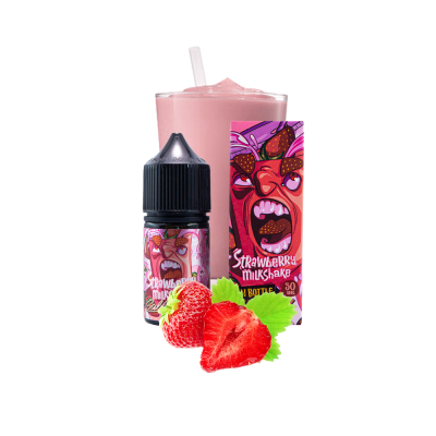 Жидкость In Bottle Salt Strawberry Milkshake (Клубника Милкшейк, 50 мг, 30 мл)