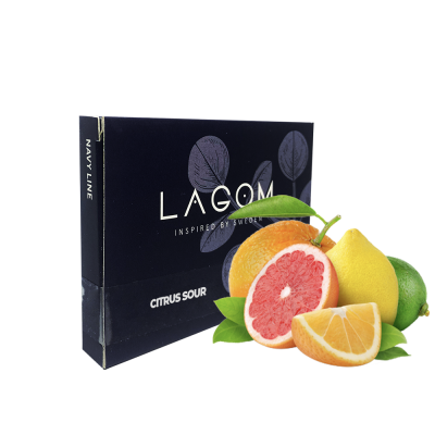 Табак Lagom Navy Citrus Sour (Кислые Цитрусы, 40 г)
