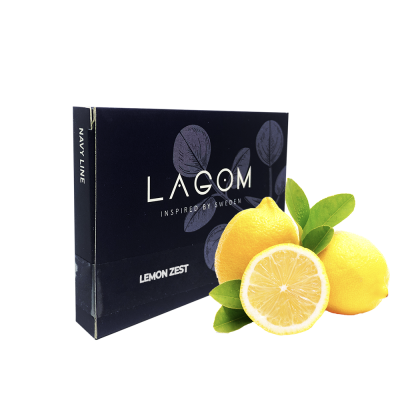 Табак Lagom Navy Lemon Zest (Лимон, 40 г)