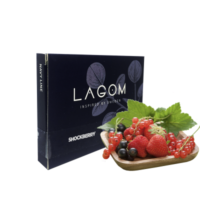 Тютюн Lagom Navy Shockberry (Кислі Ягоди, 40 г)