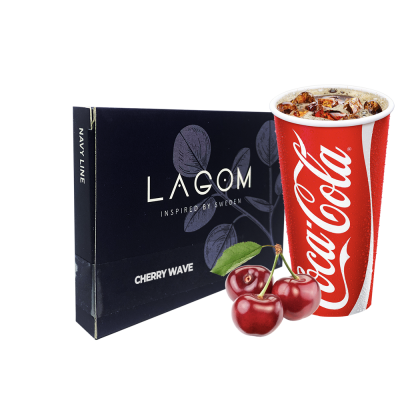 Табак Lagom Navy Cherry Wave (Кола Вишня, 40 г)