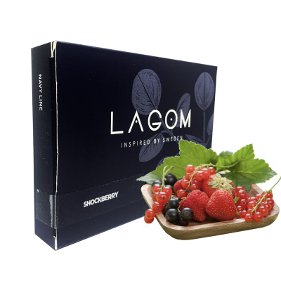 Тютюн Lagom Navy Shockberry (Кислі Ягоди, 200 г)