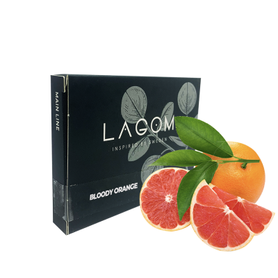 Тютюн Lagom Main Bloody Orange (Сицилійський Апельсин, 40 г)