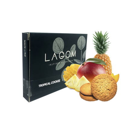 Тютюн Lagom Main Tropical Cookie (Тропічне Печиво, 40 г)