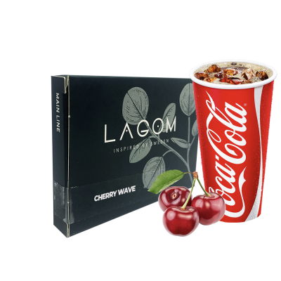 Тютюн Lagom Main Cherry Wave (Кола Вишня, 40 г)
