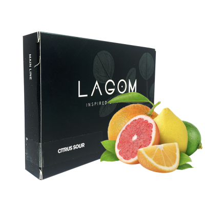 Табак Lagom Main Citrus Sour (Кислые Цитрусы, 200 г)