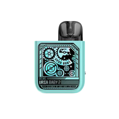 Lost Vape Ursa Baby 2 900 Pop Blue Time Gear (Бірюзовий, з картриджем) Багаторазовий POD 22594 Lost Vape Ursa Baby 2 900 Pop Blue Time Gear (Бірюзовий, з картриджем) Багаторазовий POD