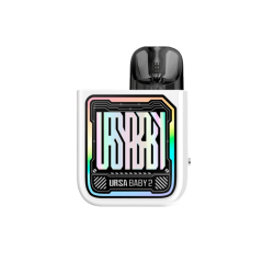 Lost Vape Ursa Baby 2 900 Tech White Fancy Maze (Білий, з картриджем) Багаторазовий POD