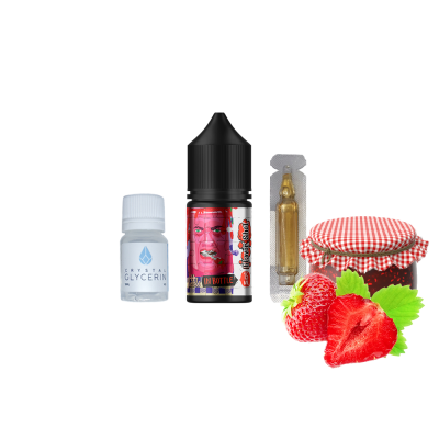 Набор для самозамеса In Bottle Puzzle Strawberry Jam (Клубничный Джем, 50 мг, 30 мл)