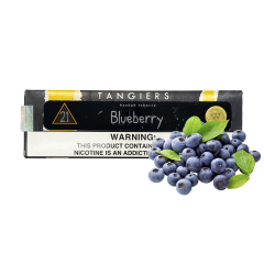 Табак Tangiers Noir №21 Blueberry (Черника, 250 г) Чёрная упаковка