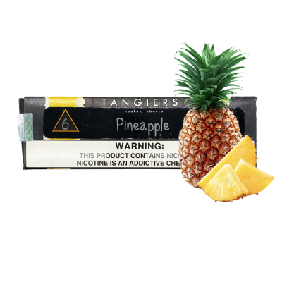 Табак Tangiers Noir №6 Pineapple (Ананас, 250 г) Чёрная упаковка