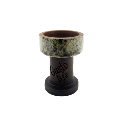 Глиняна чаша Gusto Bowls Rook Grey (Сіро-зелена)