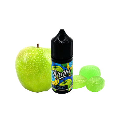Жидкость Nectar Sour apple candies (Кислые яблочные конфеты, 50 мг, 30 мл)
