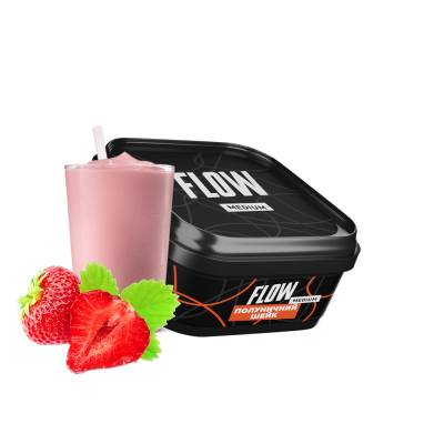 Тютюн Flow Полуничний шейк (250 г)