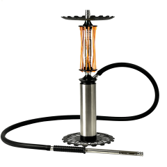 Кальян Trumpet Hookah Rider Still Orange (помаранчевий, повний комплект)