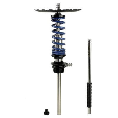 Кальян Trumpet Hookah Rider S Dark Blue (синій, базовий комплект)