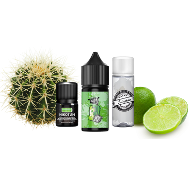 Набір для самозамішування Hype Kit Cactus Lime (Кактус Лайм, 50 мг, 30 мл)