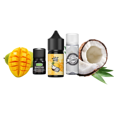 Набір для самозамішування Hype Kit Mango Coconut (Манго Кокос, 50 ​​мг, 30 мл)