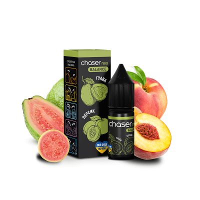 Рідина Chaser Mix Guava Peach Balance (Гуава Персик, 60мг, 10мл)