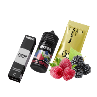 Набір для самозамішування Chaser Nova Double&Raspberry (Дабл Распберрі, 50 мг, 30 мл)