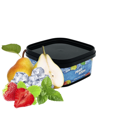 Табак 420 Frost Line Pear soda (Груша Мята Клубника Лёд, 250 г)
