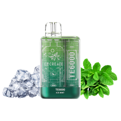 Elf Bar TE6000 Ice Mint (Крижана М'ята) Одноразовий POD