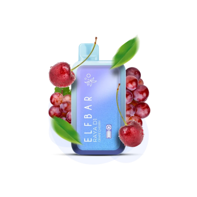Elf Bar Raya D1 13000 Grape Cherry (Виноград Вишня) Одноразовий POD