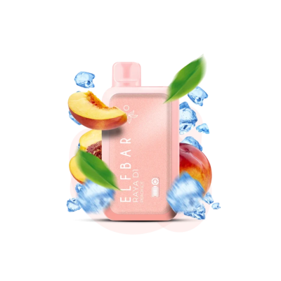 Elf Bar Raya D1 13000 Peach Ice (Персик Лід) Одноразовий POD