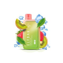 Elf Bar Raya D1 13000 Strawberry Kiwi Ice (Полуниця Ківі Льод) Одноразовий POD