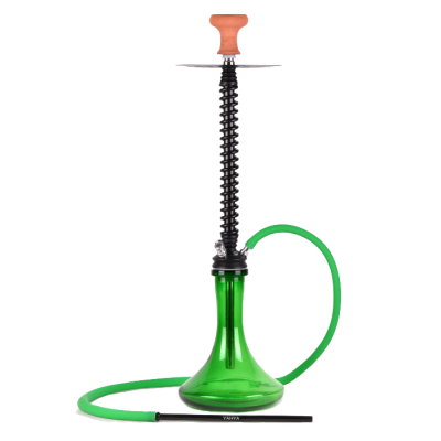Кальян Yahya Coilover Black Green (чорно-зелений, повний комплект)