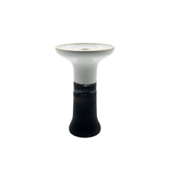 Глиняна чаша 2x2Hookah Phunnel Graphit White (Білий)
