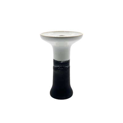 Глиняна чаша 2x2Hookah Phunnel Graphit White (Білий)