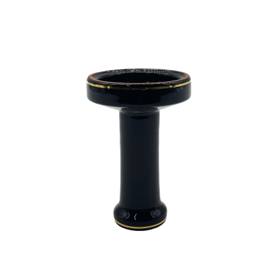 Глиняна чаша 2x2Hookah Royal Flat Black (Чорний)