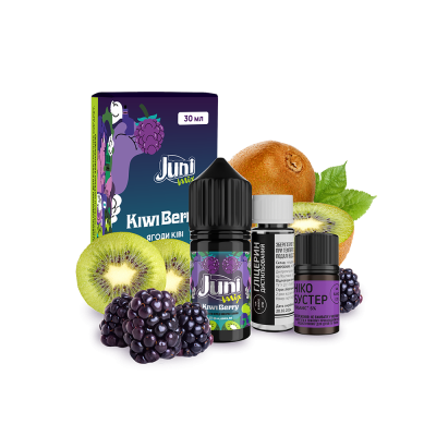 Набір для самозамішування Juni Mix Kiwi Berry (Ківі Ягоди, 50 мг, 30 мл)