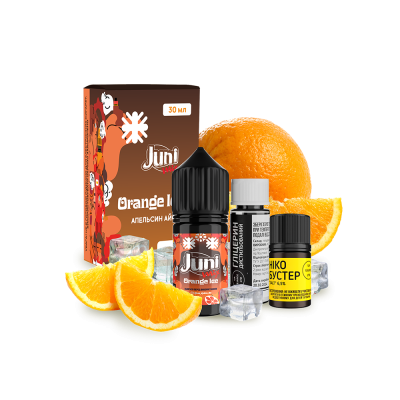 Набір для самозамішування Juni Mix Orange Ice (Апельсин Льод, 50 мг, 30 мл)